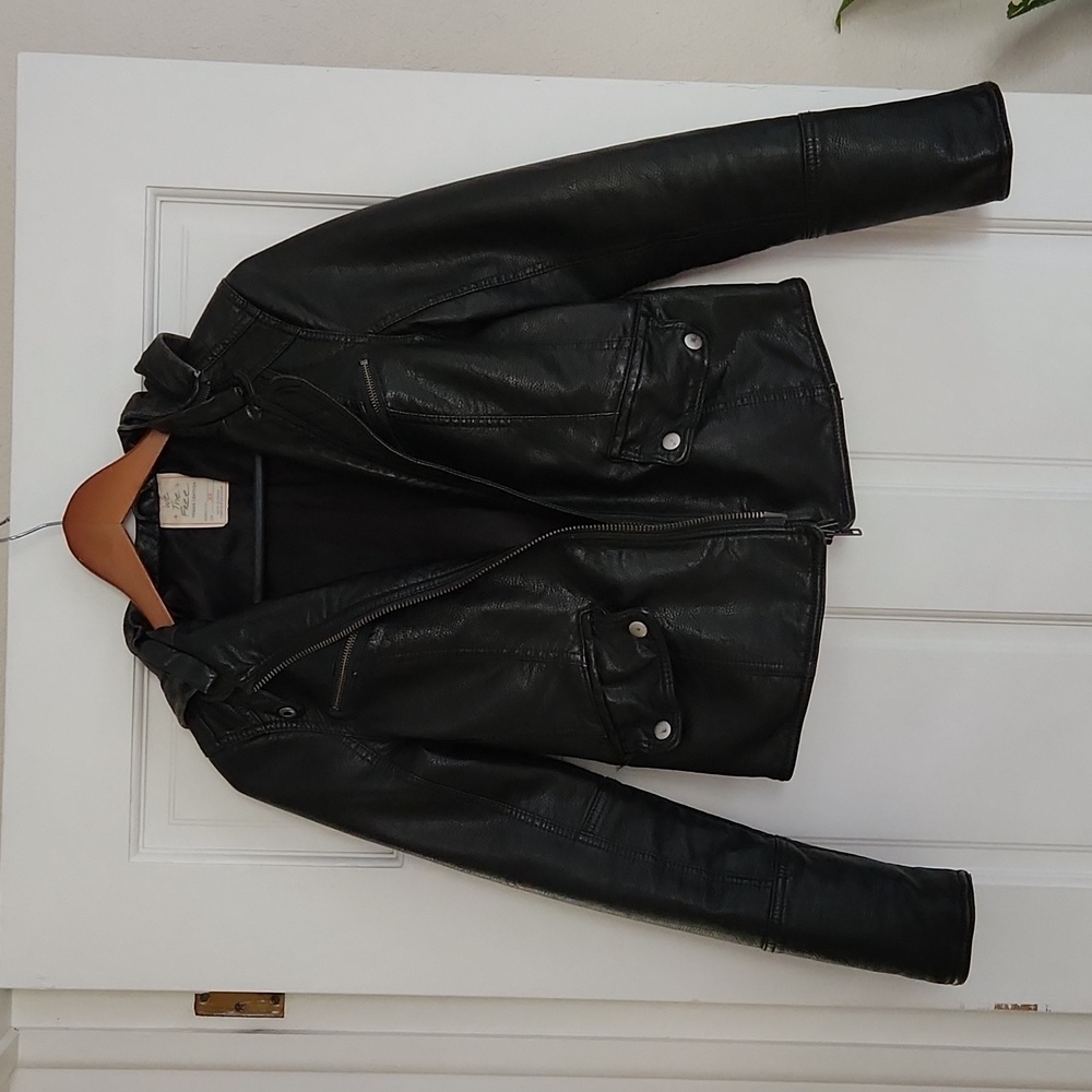 Vegan Leather Jacket